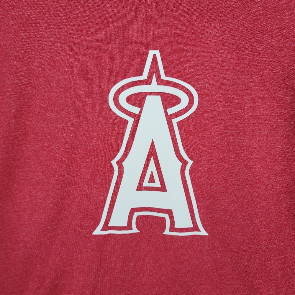 Los Angeles Angels Red T Shirt Men's Medium